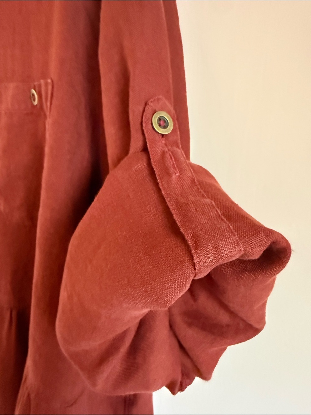 Gudrun Sjoden Dress Tunic Top Linen XXL 2x - Picture 5 of 6
